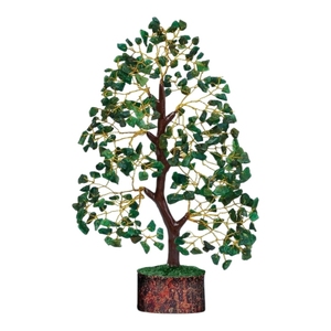 Green Jade Gemstone <b>Tree</b> - Product Image 3