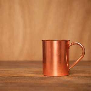 Pure <b>Copper</b> Moscow Mule Mug, Handmade Cocktail Drinkware, Plain & Hammered Finish, Classic Mule <b>Cup</b>, Gift for Him or Her - Product Image 6