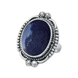 Bague de fiançailles et de mariage artisanale en argent sterling 925, pierre précieuse en pierre de lune bleue étincelante, plaquée argent, au meilleur prix - Product Image 4