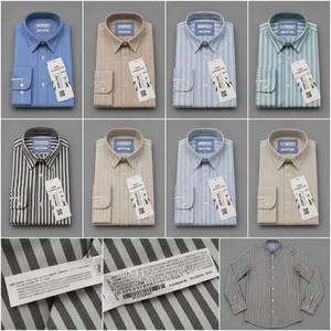 Men's <b>Yarn</b> Dyed Striped Cotton <b>Linen</b> Blend Long Sleeve Button Down Casual Woven Shirt for Wholesale OEM ODM - Product Image 6