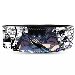Cinturón de Levantamiento de Pesas Unisex de Cuero Vacuno Transpirable con Estampado de Anime de 10 mm de Grosor y Logotipo Personalizado, en Oferta - Product Image 1