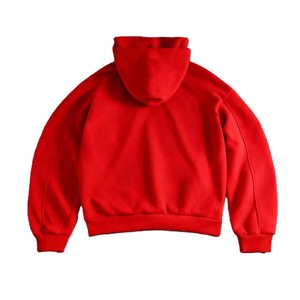 Sweat-shirts tendance à double couche avec coutures apparentes pour hommes, coupe oversize, en molleton de coton épais, manches raglan, style streetwear, fourniture OEM - Product Image 3