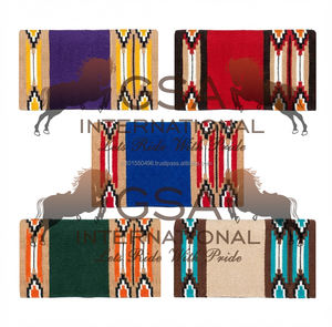 Durable 100% Nueva Zelanda Manta de sillín de lana 34x36 Western Horse Pad Diseños personalizados disponibles al mejor precio - Product Image 6