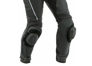 Pantalones de Motociclismo Unisex Negros con Amarillo Neón, Impresión por Transferencia de Calor, Transpirables, de Secado Rápido, Alta Calidad, 340g, para Todas las Estaciones - Product Image 3