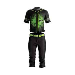 Uniforme de Béisbol Unisex de Diseño Personalizado 2026, Ropa Deportiva de Softbol de Alta Calidad, Tela Impresa Personalizada, Transpirable y Resistente a la Humedad - Product Image 4