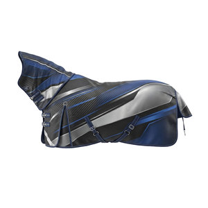 Mantas para Caballos de Nailon de Alta Calidad, Ligeras e Impermeables, Diseño de Cobertura Total, Correas Ajustables y Seguras para la Parte Inferior del Cuerpo - Product Image 1