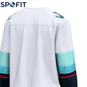 Jersey de Hockey sobre Hielo Profesional Personalizado, Transpirable, que Absorbe la Humedad, Uniforme de Hockey Sublimado con Logotipo del Equipo Personalizado - Product Image 6