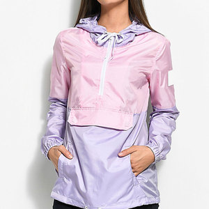 Wholesale Fashion <b>Women</b> Hooded Windbreaker <b>Jacket</b> Lightweight Outdoor Sportswear Hiking Travel Casual Clothing Active Wear - Product Image 5
