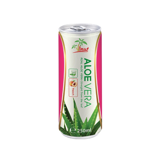 250ml Peach Tropical Aloe Vera Drink - Original & Puree