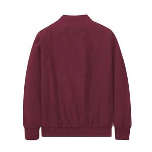 Veste bomber d'hiver pour homme avec logo personnalisé OEM, fermeture éclair, coupe-vent, manches longues, confortable, coupe-vent - Product Image 5