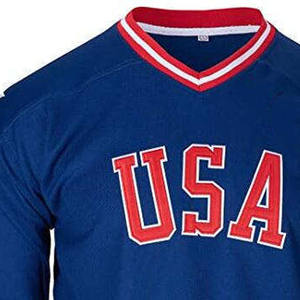 Jersey de Hockey sobre Hielo OEM Care Master, Transpirable, 100% Poliéster, Impresión Digital, Correa Ajustable, Mangas Largas, Unisex, Adulto, Deportivo - Product Image 3