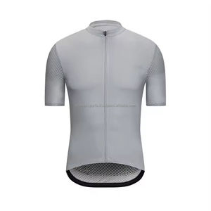 Traje de Ciclismo de media manga de calidad superior personalizado al por mayor, transpirable, cómodo, duradero, estilo de conjunto de uniforme de ciclismo profesional - Product Image 3