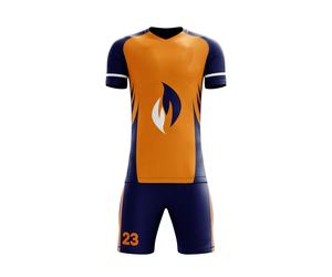 Uniforme de Fútbol Personalizado de Alta Calidad al por Mayor, Jersey de Fútbol con Sublimación Completa, Conjunto Deportivo 100% Poliéster Transpirable - Product Image 1