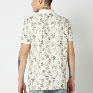 T-shirts pour hommes en mélange coton/polyester, design personnalisé, anti-plis, respirants, jersey à manches courtes, avec lettrage, excellents pour le travail - Product Image 3
