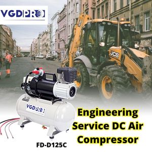 Compresseur industriel portable 24V, sans huile, résistant aux intempéries, avec réservoir de 25 litres - Product Image 3