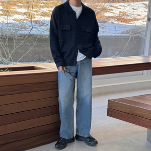 New Arrival Winter <b>Cardigan</b> Sweater Button up <b>Long</b> Sleeve With Pocket Collar Plus Size Mens <b>Thick</b> Warm <b>Cardigan</b> Sweater - Product Image 6