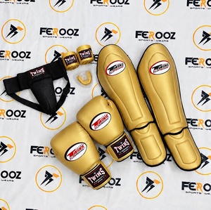 Conjuntos de Boxeo Personalizados Twins Verdes 2026, Hechos a Medida, Guantes de Boxeo Twins para Sparring, Protectores de Espinilla y Protector Inguinal - Product Image 4