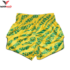 Pantalones Cortos de Muay Thai MMA Personalizados, Premium, con Impresión por Transferencia de Calor, Elásticos, Duraderos, Unisex, 180g, Poliéster de Alta Calidad - Product Image 2