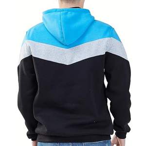 Sudaderas con Capucha de Algodón Premium de Última Tendencia para Hombre, Sudaderas Extra Grandes al por Mayor, Sudaderas con Capucha Personalizadas con Logotipo - Product Image 3