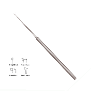 Curettes ORL manuelles, ensemble de 4 pièces, acier inoxydable de qualité médicale, instruments chirurgicaux réutilisables - Product Image 5