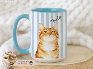 Mug en céramique de style artisanal, sublimation personnalisée, tasse à café ou à thé, compatible lave-vaisselle et micro-ondes, pour la maison, le bureau ou le café - Product Image 3