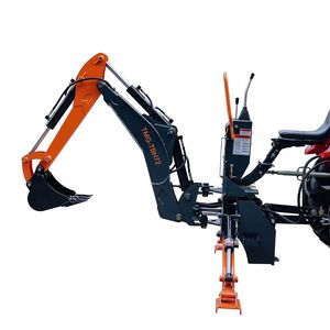 Trattore 20-65 CV con retroescavatore oscillante da 97 pollici (246 cm) con attacco a 3 punti categoria 1 e 2 attacchi, benna da 12 pollici (30 cm) per uso agricolo - Product Image 3