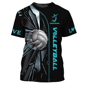 <b>Volleyball</b> Jersey Shorts <b>Sets</b> | Hot Sale Summer Moisture-Wicking Fade Resistant Custom Logo Printed High Quality Unisex Uniform - Product Image 2