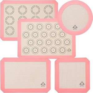 Reusable Silicone Baking Mats Nonstick Oven Pastry Pad Dishwasher <b>Safe</b> Cookie Baking Sheets Reusable Baking & Pastry <b>Tools</b> - Product Image 1