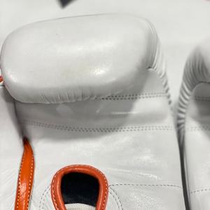 Gants de boxe roses très demandés, en vente, haute qualité, super résistants, en cuir véritable, pour entraînement professionnel. - Product Image 5