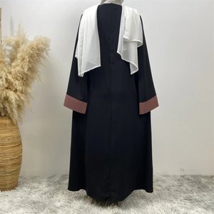 OEM Customized Embroidery Abaya High Quality Breathable Abaya <b>Dresses</b> for Muslim Women Pakistani Abayas Wholesale - Product Image 3