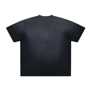 T-shirt Homme Oversize Vintage Streetwear Personnalisable 260 Grammes Coton Épais Délavé à l'Acide Styles Neige - Product Image 3