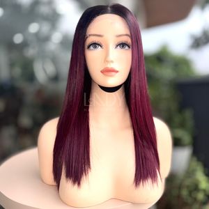 Pelucas Hermosas de la Más Alta Calidad, Cabello Humano Real 100% Vietnamita, Liso Natural, Color Personalizable, Peluca con Cierre - Product Image 3