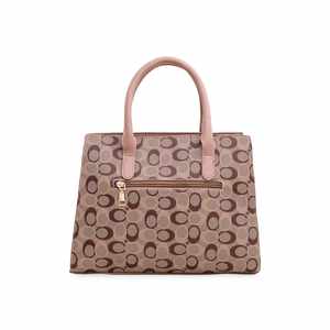 Sac à main formel beige P36053 - Product Image 1