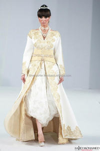 Superbe look Caftan Broderie et Perle Travail Tissu de qualité de luxe utilisé - Product Image 1