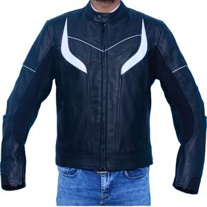Chaqueta de Motociclista Deportiva Unisex, Personalizada, de Cuero Genuino, Transpirable, de Secado Rápido, Ignífuga, Tallas Grandes - Product Image 1