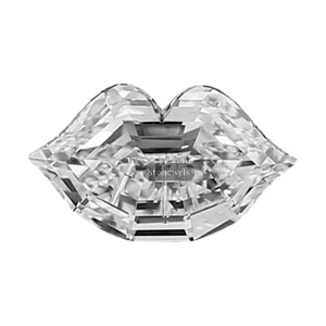Lèvres de laboratoire créées DEF VVS VS1 1CT 2CT 3CT 4CT HPHT CVD IGI GIA Certified Loose Synthetic Grown Diamond for Jewelry India - Product Image 1