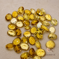 Pierres précieuses en cristal de quartz Radheya Global, facettées, en vrac, pour la fabrication de bijoux, collection, applications de bijouterie, Rajasthan