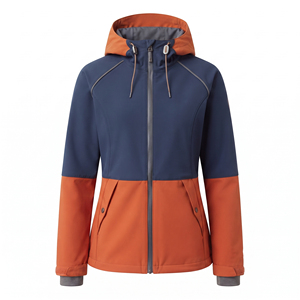 <b>Men</b> Hooded Windbreaker Winter Wear Polyester Outdoor Hooded <b>Coat</b> Unisex Windproof Hiking Jacket Zipper <b>Rain</b> Jackets Sportswear - Product Image 3