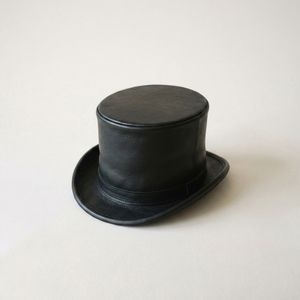Chapeaux Bob en Cuir Pleine Fleur Véritable Personnalisables avec Logo OEM pour Hommes et Femmes, Style Vintage Steampunk, Vente en Gros - Product Image 2