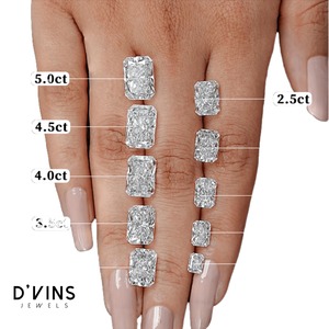 D Vins Jewels - Joyería de Calidad Excelente con Diamantes Cultivados en Laboratorio, Corte Brillante Redondo, Color D, VVS VS, Certificados por IGI, 0.5ct 2ct - Product Image 3