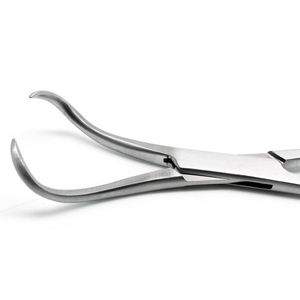 Premium Grade Orthopedic Curved Surgical Ratchet 5.5 Inch Bone Reduction Forceps Rongeur Chisel Manual Steel By <b>Blush</b> Surgical - Product Image 3