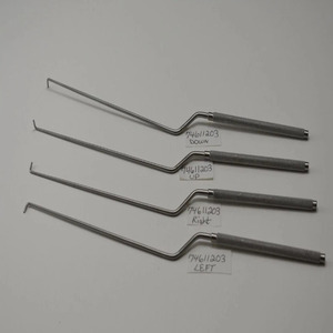 Ensemble de 4 crochets à baïonnette Konig Jamso Industries, 6 pouces, instruments neurochirurgicaux en acier inoxydable - Product Image 5