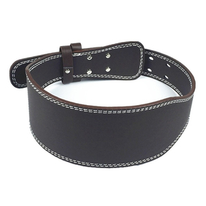 Personnalisation de la marque disponible, couleur noire, cuir véritable, réglable, léger, durable, protection professionnelle, musculation, haltérophilie - Product Image 4