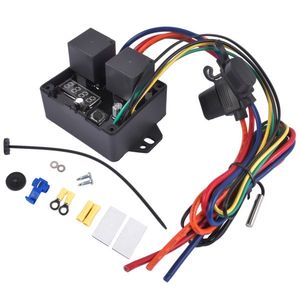 0444 ชุดสวิตช์ควบคุมพัดลมหม้อน้ำแบบดิจิตอล 12V และ 24V # ดีซี 0444 - Product Image 4