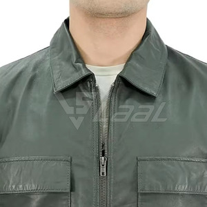 Stylish Winter Outerwear Premium Quality With Comfortable Fit <b>Men</b> <b>Leather</b> <b>Jacket</b> Durable <b>Men</b> <b>Leather</b> <b>Jacket</b> - Product Image 5