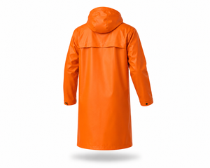 Custom Long Hooded Waterproof <b>Raincoat</b> PU PVC Windproof Outdoor Fishing Hiking Workwear Unisex OEM ODM Custom Logo LANEX IMPEX - Product Image 2