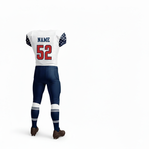 Uniforme Personalizado de Fútbol Americano, Servicio OEM, Último Estilo, Personalizado, Corto, Transpirable, de Secado Rápido - Product Image 3