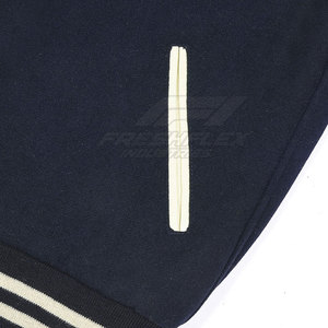 Veste Lettermen pour homme au design unique, de haute qualité, respirante et légère, col montant décontracté, hiver, service OEM pour la vente en ligne - Product Image 5