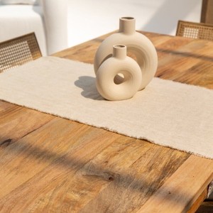 โต๊ะรับประทานอาหารไม้มะม่วง แวนดานา ออเรโอ เซเรโน ดีไซน์ร่วมสมัย ทำมืออย่างประณีต - Product Image 2