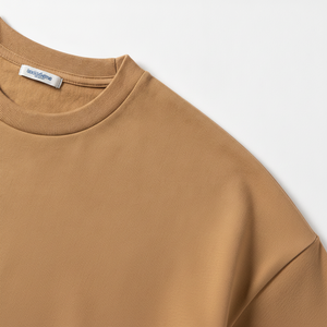 Camisetas de hombre 100% algodón con logo personalizado, camiseta informal de color sólido a la moda para hombre de marca - Product Image 6